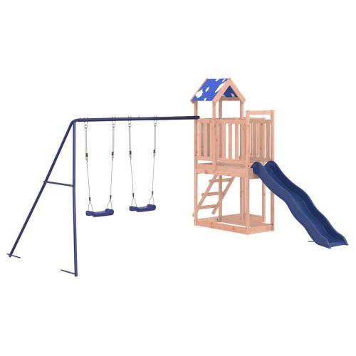  tömör duglászfenyő kültéri játszószett