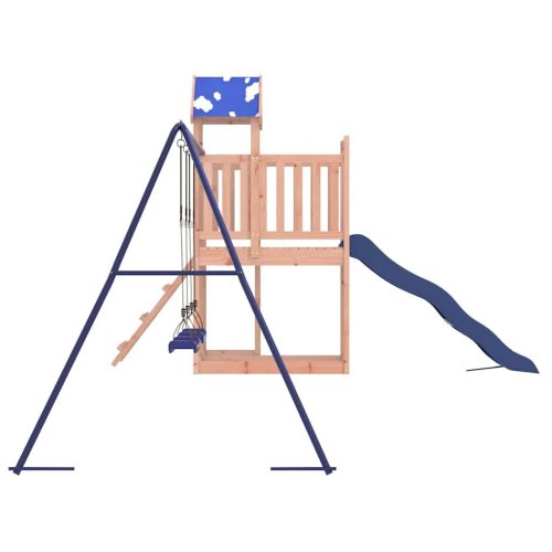  tömör duglászfenyő kültéri játszószett