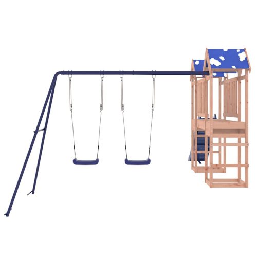  tömör duglászfenyő kültéri játszószett