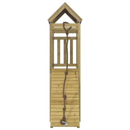  impregnált fenyőfa kültéri játszószett