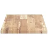  3 db kezeletlen tömör akácfa függőpolc 100 x 30 x 2 cm
