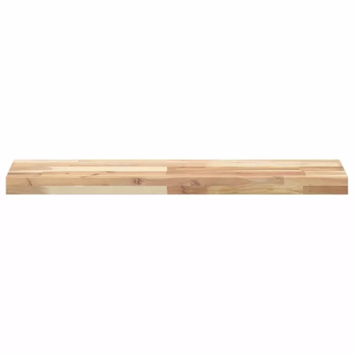  3 db kezeletlen tömör akácfa függőpolc 100 x 20 x 4 cm