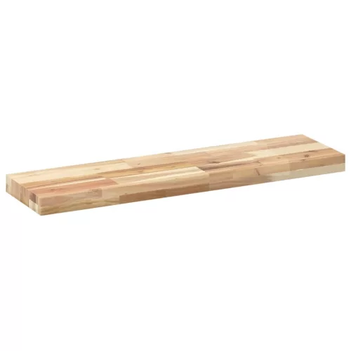  3 db kezeletlen tömör akácfa függőpolc 100 x 20 x 4 cm