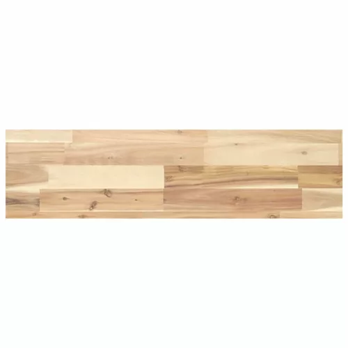  3 db kezeletlen tömör akácfa függőpolc 100 x 20 x 4 cm