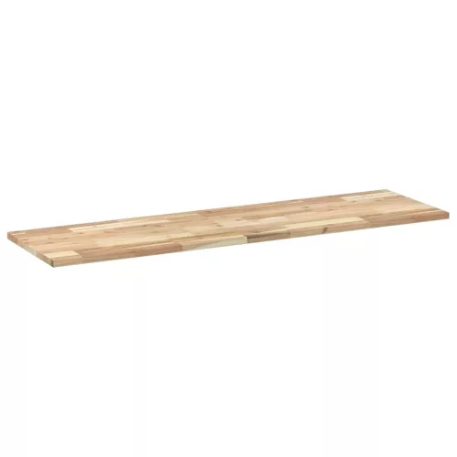  kezeletlen tömör akácfa fürdőszobapult 160x40x2 cm