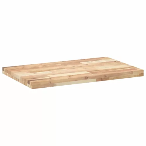  kezeletlen tömör akácfa fürdőszobapult 120x50x4 cm