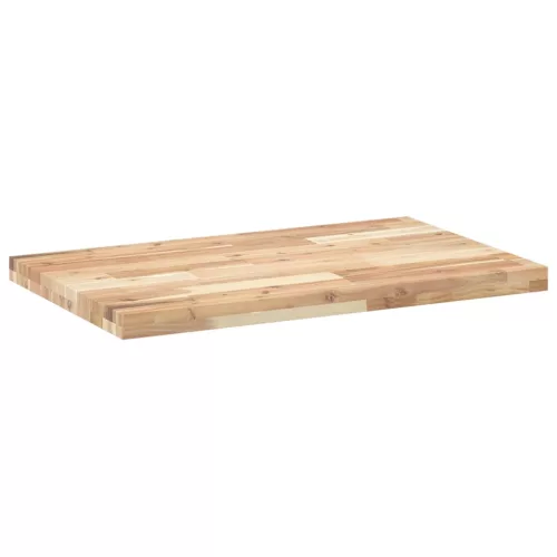  kezeletlen tömör akácfa fürdőszobapult 160x50x4 cm