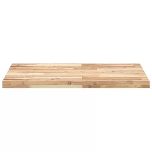  kezeletlen tömör akácfa fürdőszobapult 100x60x4 cm