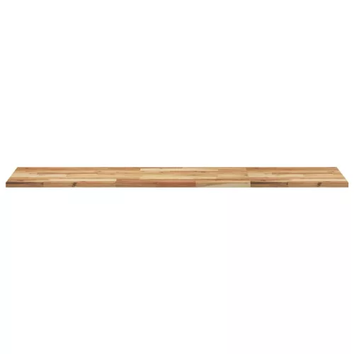  olajbevonatú tömör akácfa fürdőszobapult 140 x 40 x 2 cm