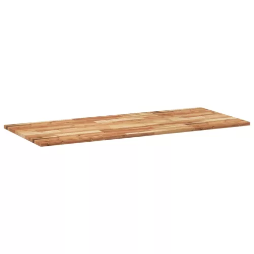  olajbevonatú tömör akácfa fürdőszobapult 120 x 60 x 2 cm