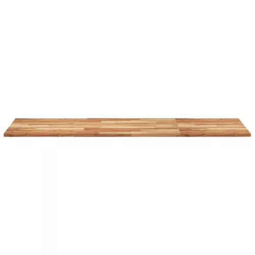  olajbevonatú tömör akácfa fürdőszobapult 140 x 60 x 2 cm