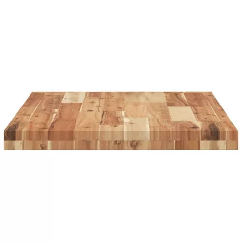  olajbevonatú tömör akácfa fürdőszobapult 120 x 50 x 4 cm