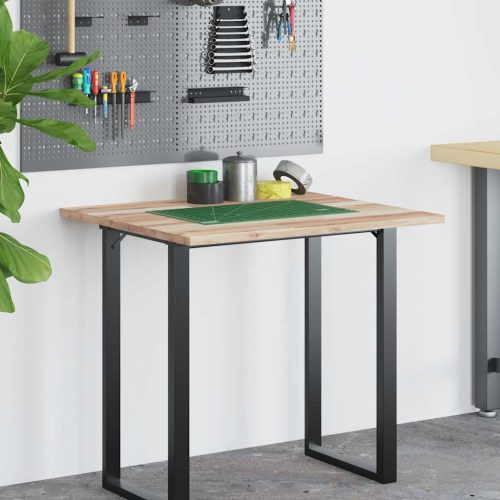  kezeletlen tömör akácfa íróasztallap 80 x 60 x 2 cm