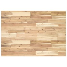  kezeletlen tömör akácfa íróasztallap 80 x 70 x 2 cm