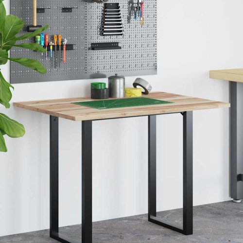  kezeletlen tömör akácfa íróasztallap 120 x 70 x 2 cm