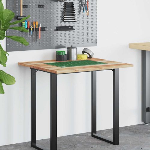  olajbevonatú tömör akácfa íróasztallap 100 x 60 x 2 cm