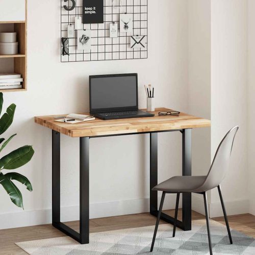  olajbevonatú tömör akácfa íróasztallap 120 x 70 x 4 cm