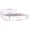  sonoma tölgyszínű szerelt fa és fém ágykeret 200 x 200 cm