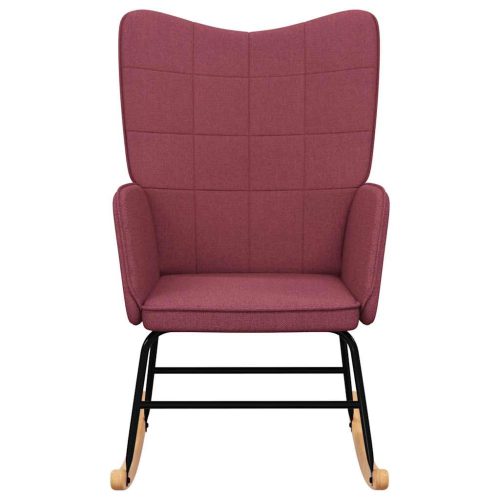  bordó szövet hintaszék