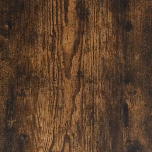  füstös tölgy színű szerelt fa ágykeret fiókokkal 140x200 cm