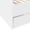  fehér kanapéágy fiókkal matrac nélkül 75x190 cm