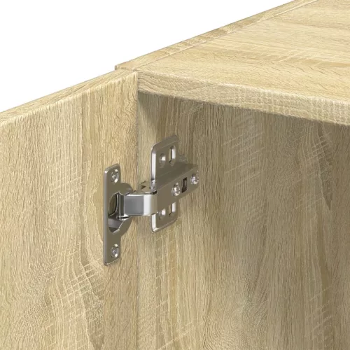  sonoma tölgy szerelt fa vékony tárolószekrény 40x42,5x225 cm