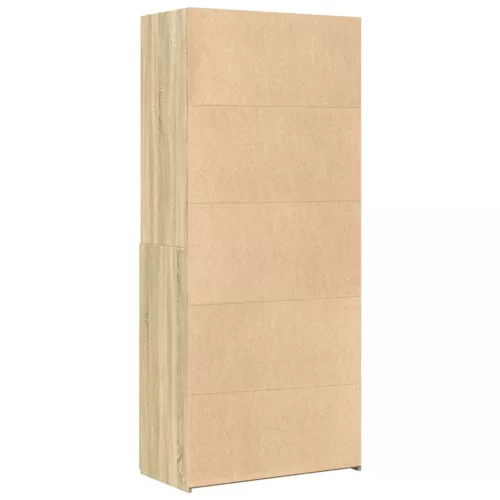  sonoma tölgy szerelt fa magasszekrény 80 x 42,5 x 185 cm