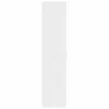  fehér szerelt fa magasszekrény 30 x 42,5 x 185 cm