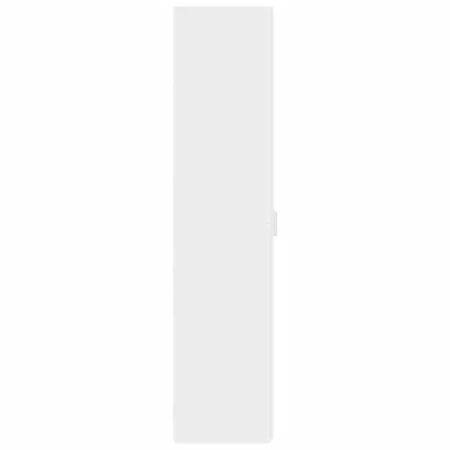  fehér szerelt fa magasszekrény 30 x 42,5 x 185 cm