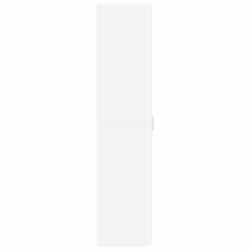  fehér szerelt fa magasszekrény 40 x 42,5 x 185 cm