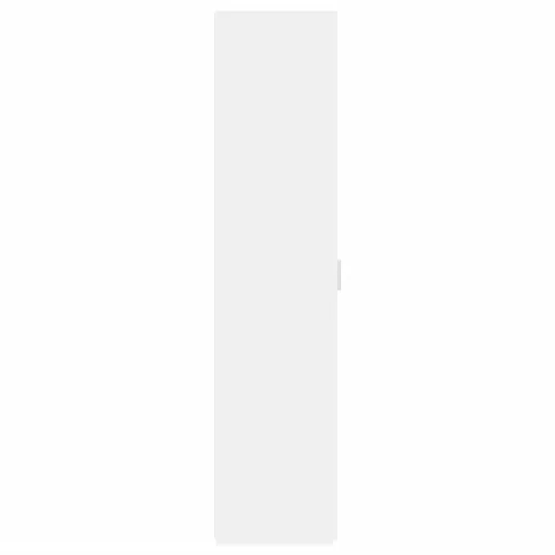  fehér szerelt fa magasszekrény 45 x 42,5 x 185 cm