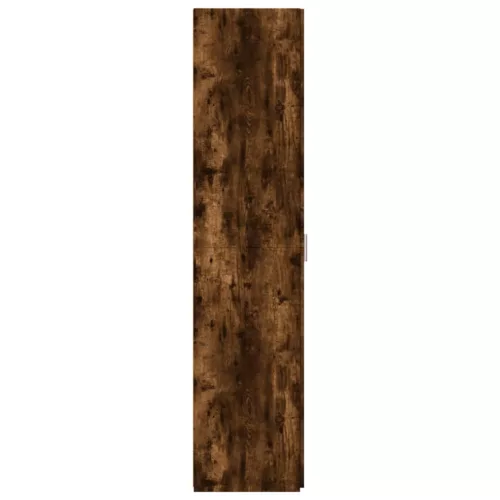  füstös tölgy színű szerelt fa magasszekrény 45 x 42,5 x 185 cm