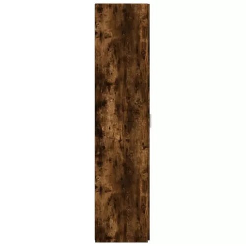  füstös tölgy színű szerelt fa magasszekrény 50x42,5x185 cm