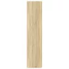  sonoma tölgy színű szerelt fa magasszekrény 70 x 42,5 x 185 cm