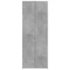 betonszürke szerelt fa magasszekrény 70 x 42,5 x 185 cm