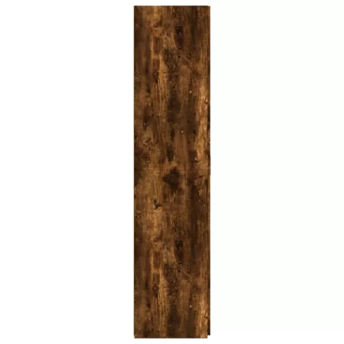  füstös tölgy színű szerelt fa magasszekrény 70 x 42,5 x 185 cm