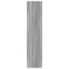  szürke sonoma színű szerelt fa magasszekrény 70 x 42,5 x 185 cm