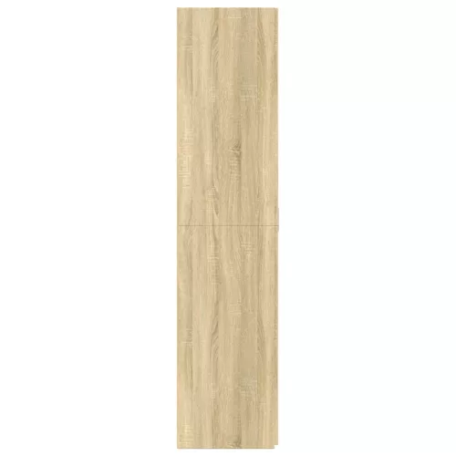  sonoma tölgy színű szerelt fa magasszekrény 70 x 42,5 x 185 cm