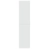  fehér szerelt fa magasszekrény 80 x 42,5 x 185 cm