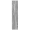  szürke sonoma szerelt fa magasszekrény 50x42,5x185 cm