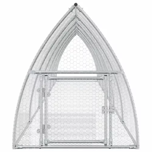  szürke horganyzott acél nyúlketrec 600 x 105 x 120 cm