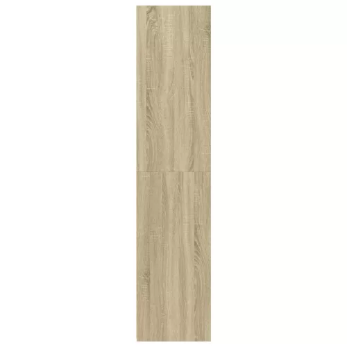  sonoma tölgy színű szerelt fa magasszekrény 40 x 41 x 185 cm