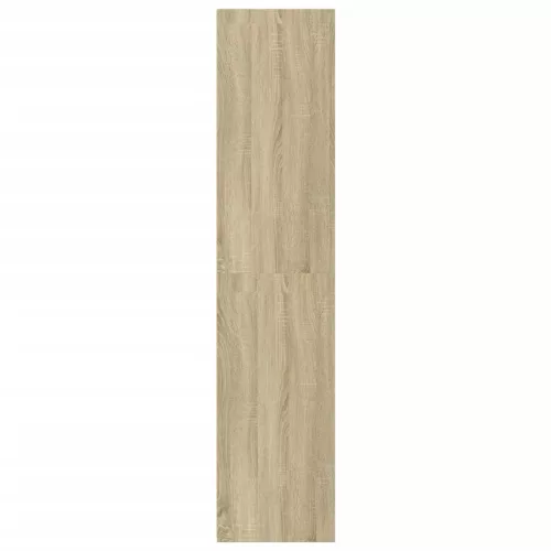  sonoma tölgy színű szerelt fa magasszekrény 45 x 41 x 185