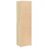  sonoma tölgy színű szerelt fa magasszekrény 50 x 41 x 185