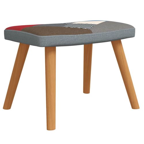  foltvarrott szövet hintaszék lábtartóval