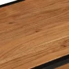 tömör akácfa dohányzóasztal 90 x 45 x 35 cm