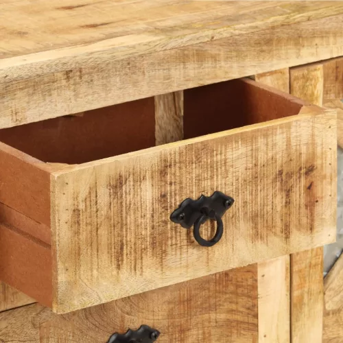  nyers mangófa tálalószekrény 110 x 30 x 74 cm