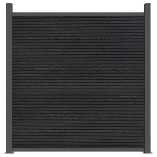  szürke WPC kerítéspanel 353 x 186 cm