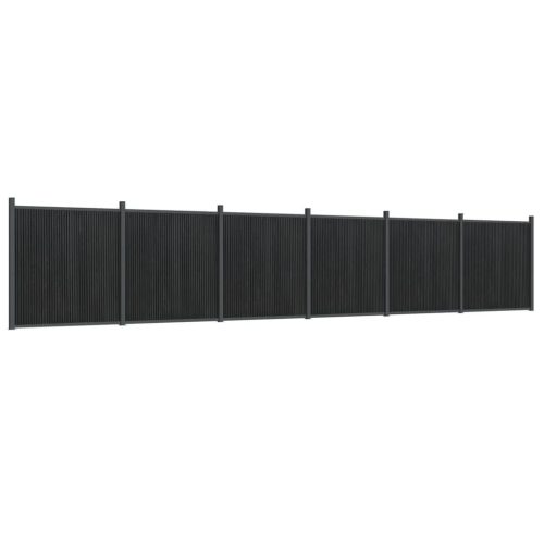  szürke WPC kerítéspanel 1045 x 186 cm