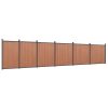  barna WPC kerítéspanel 1045 x 186 cm